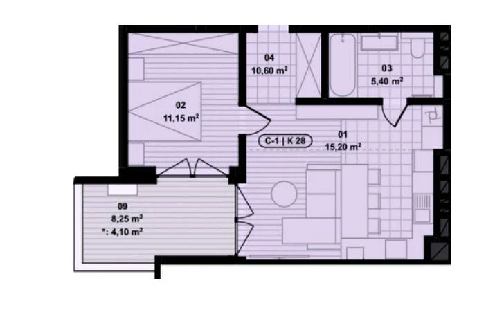 For Sale: 1 Bedroom Apartment, ELITE/COMFORT