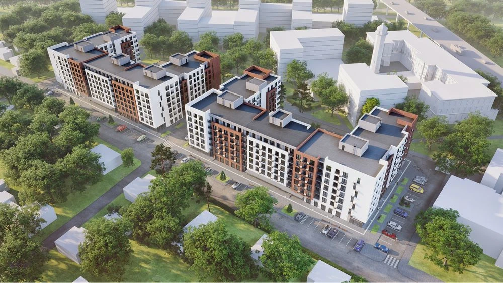 Двокімнатна квартира в ЖК Central City в місті Мукачево