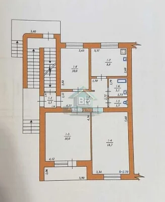 Продаж квартири з гаражем в Сваляві