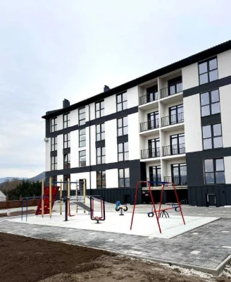 Sale of a new building. "ARENA HILLS" residential complex on the slopes of the mountains, Svalyava.