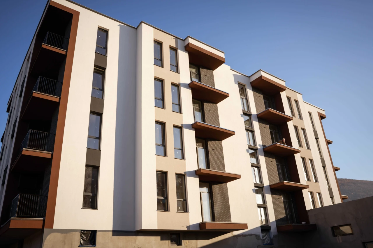 Two-bedroom apartment 60 sq m in new building "MISTO"