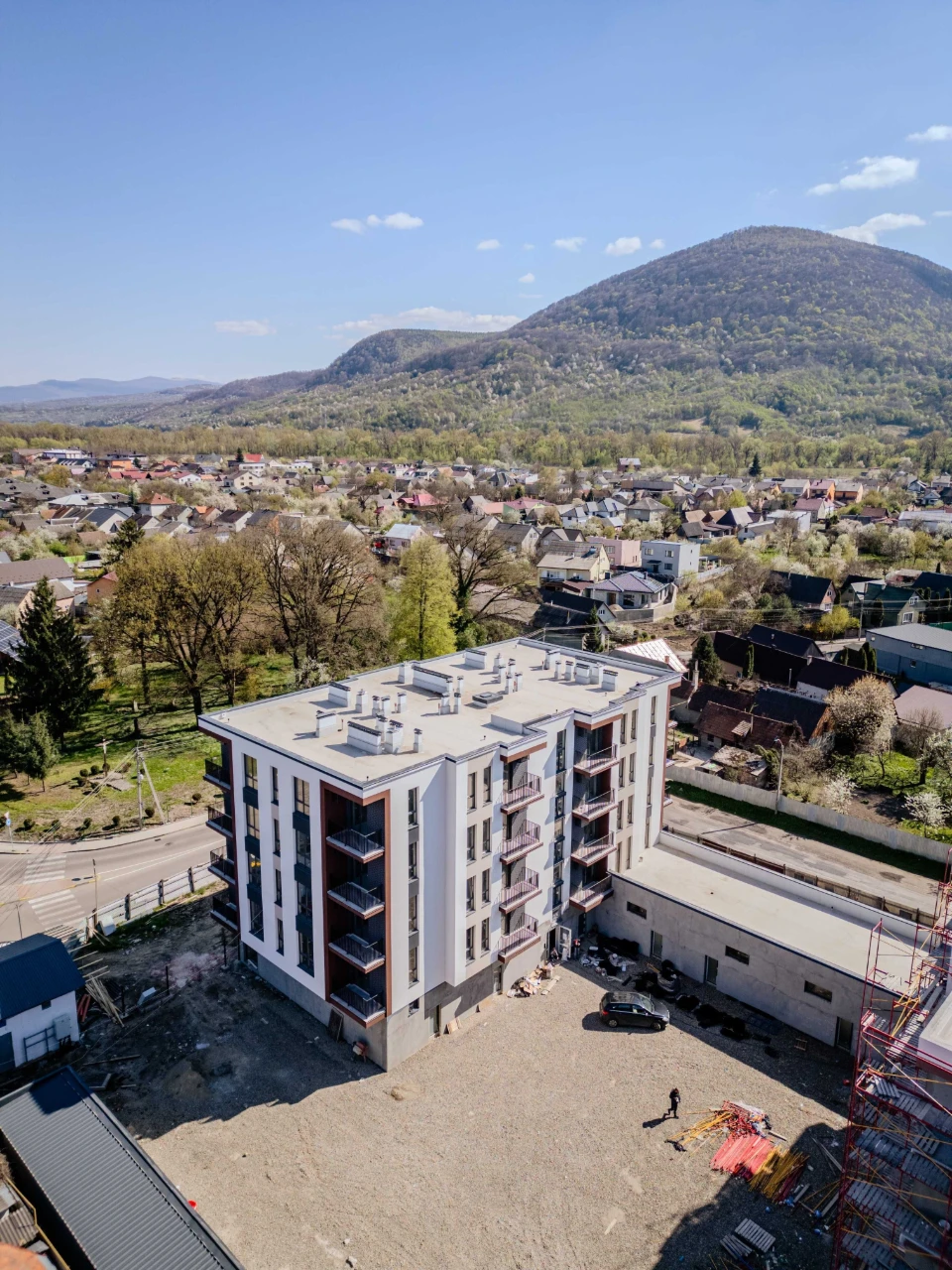Two-bedroom apartment 60 sq m in new building "MISTO"