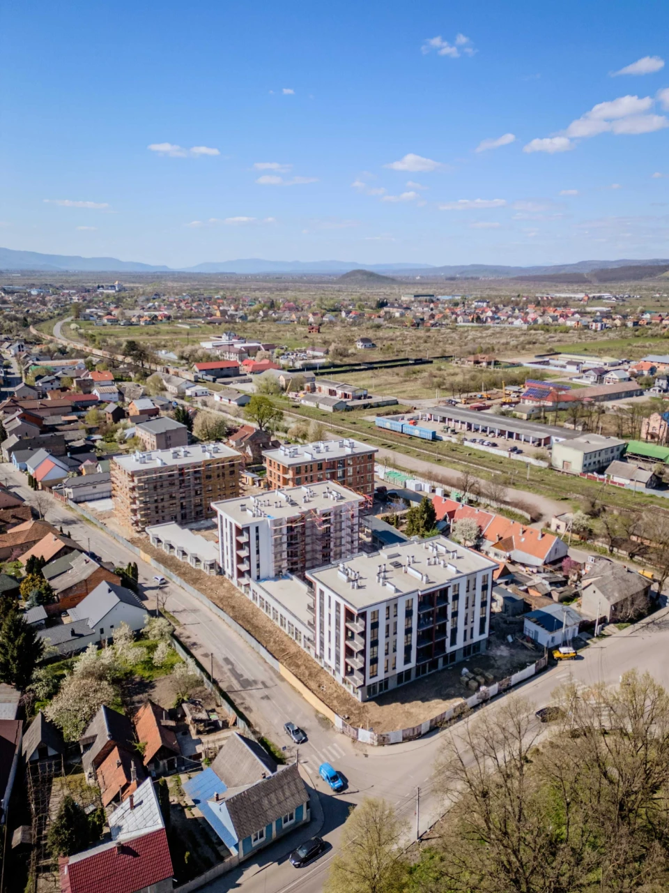 Two-bedroom apartment 60 sq m in new building "MISTO"
