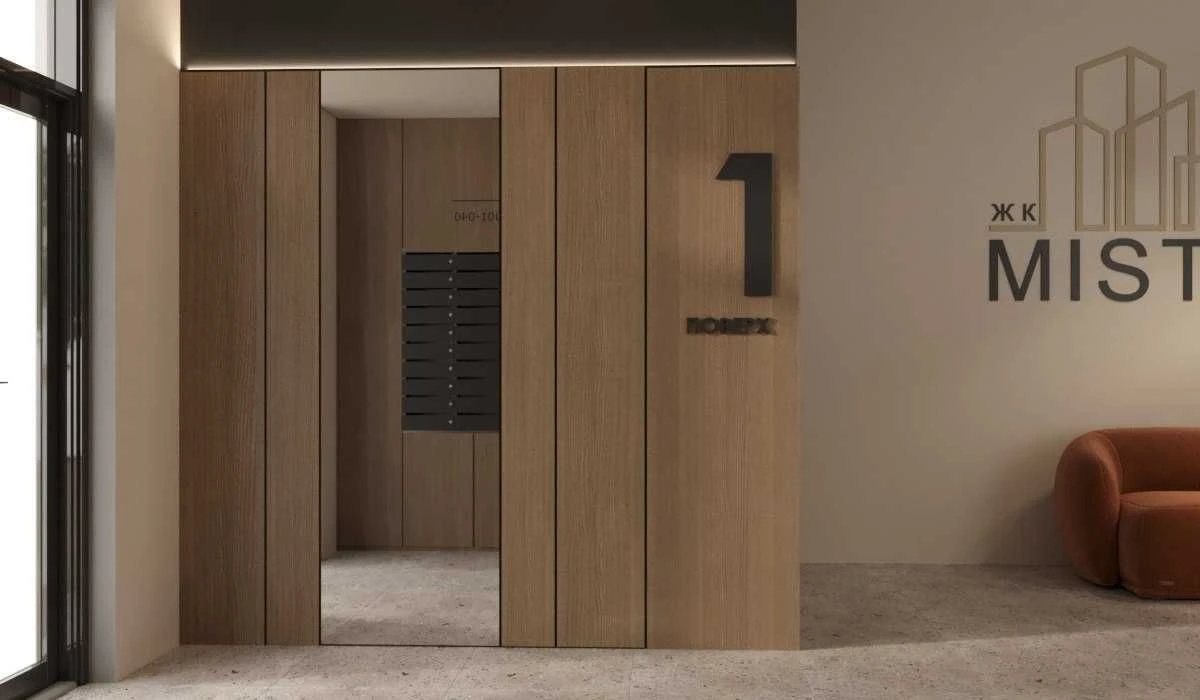 Studio Apartment 31 m2 in New Building "MISTO"