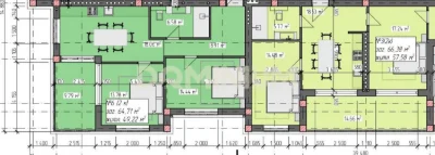 Penthouse for sale in a new building in the city of Uzhok