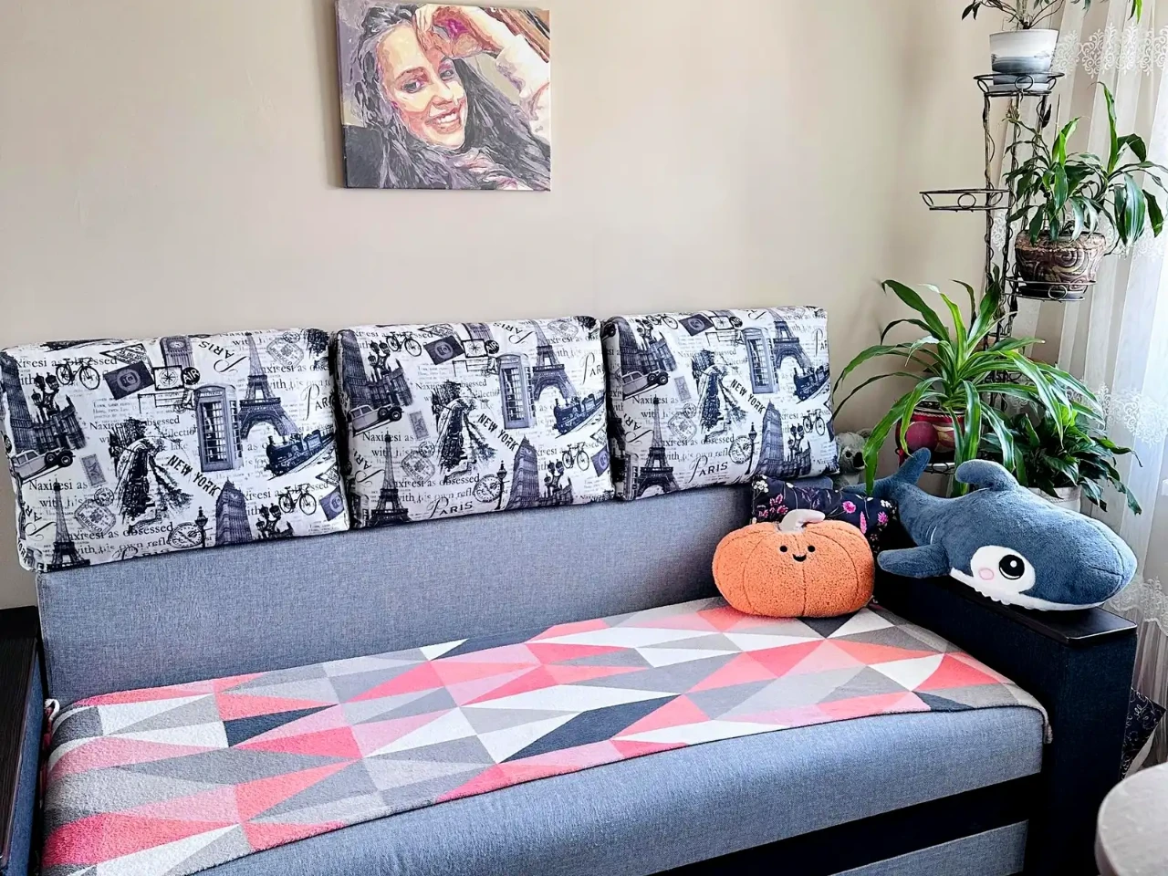 2-room apartment for sale, 56 m² on the 5th floor.