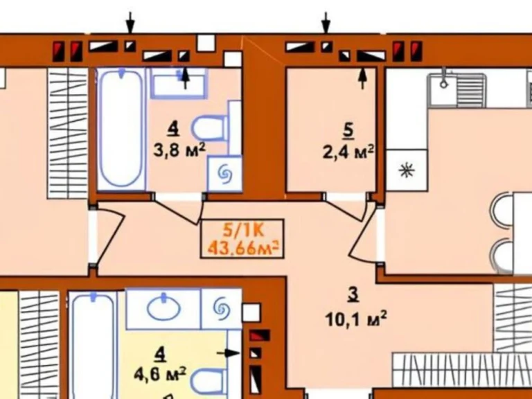 Apartment for Sale in Zagar'ya