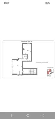 Мансардна квартира в центрі міста Калуша, 73,7 м²