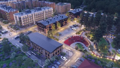 Apartment Complex Dovbusha – City in a City | Apartments from 32 m²