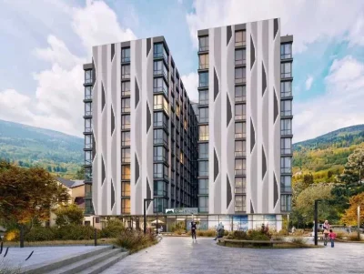 Smart Hill Яремче | Видовий 8 поверх | 18 м² | Ремонт включено