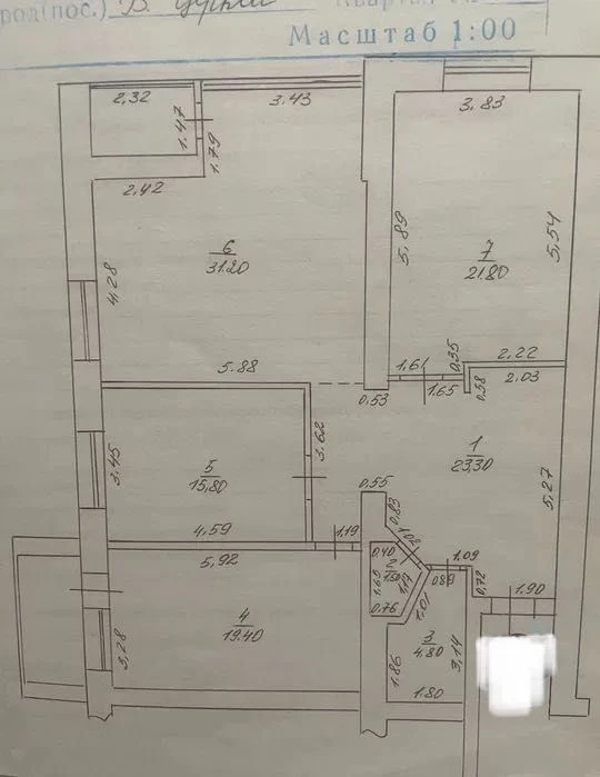 3-bedroom apartment with autonomous heating | Heat and hot water
