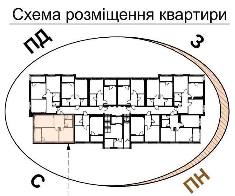 Продаж 2-кімнатної квартири, новобудова ЖК TWINS RESIDENCE