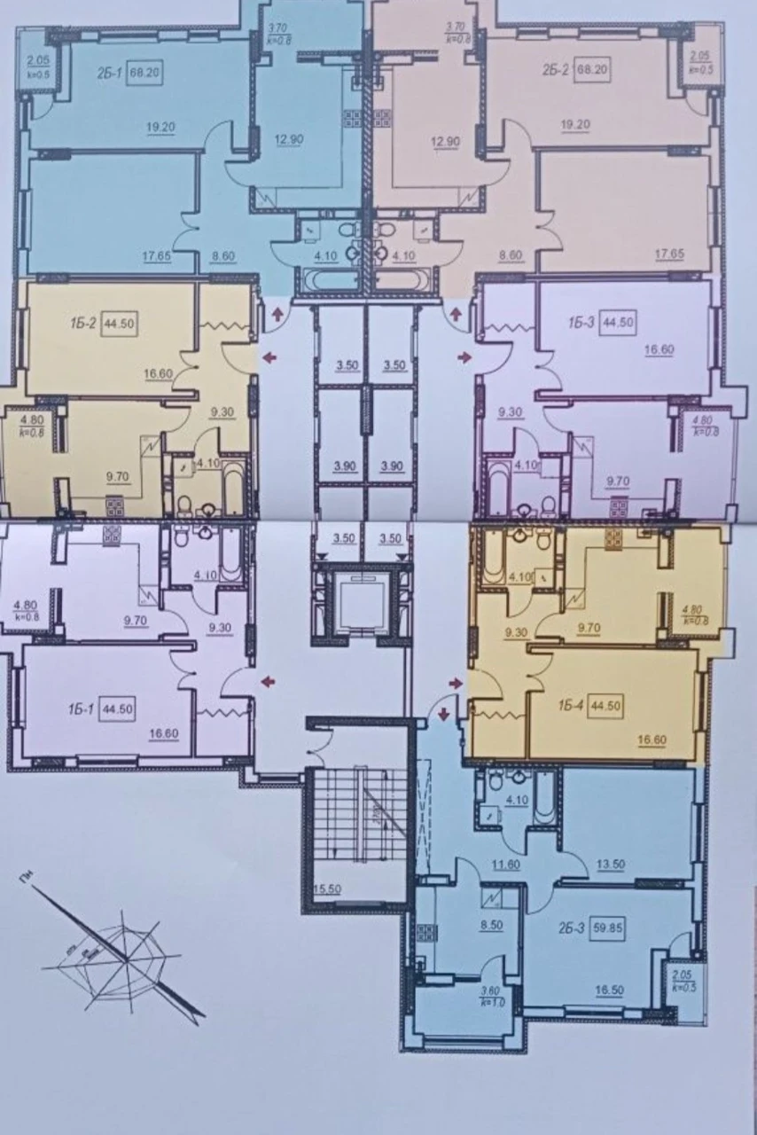 Продажа 1-комнатной квартиры, ЖК "Юрьев"