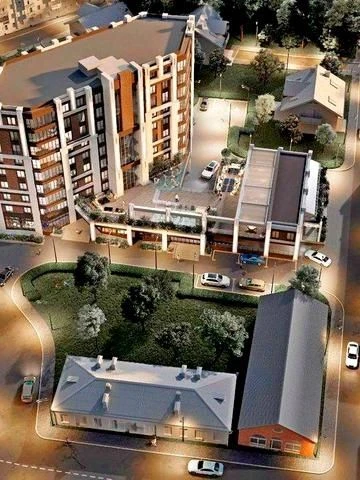 One-bedroom apartment for sale in a new building. Center