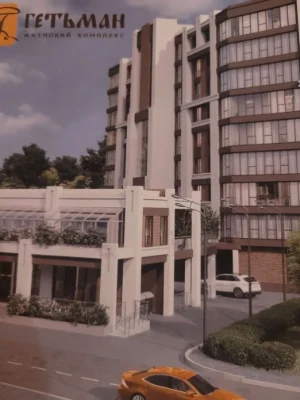 One-bedroom apartment for sale in a new building. Center