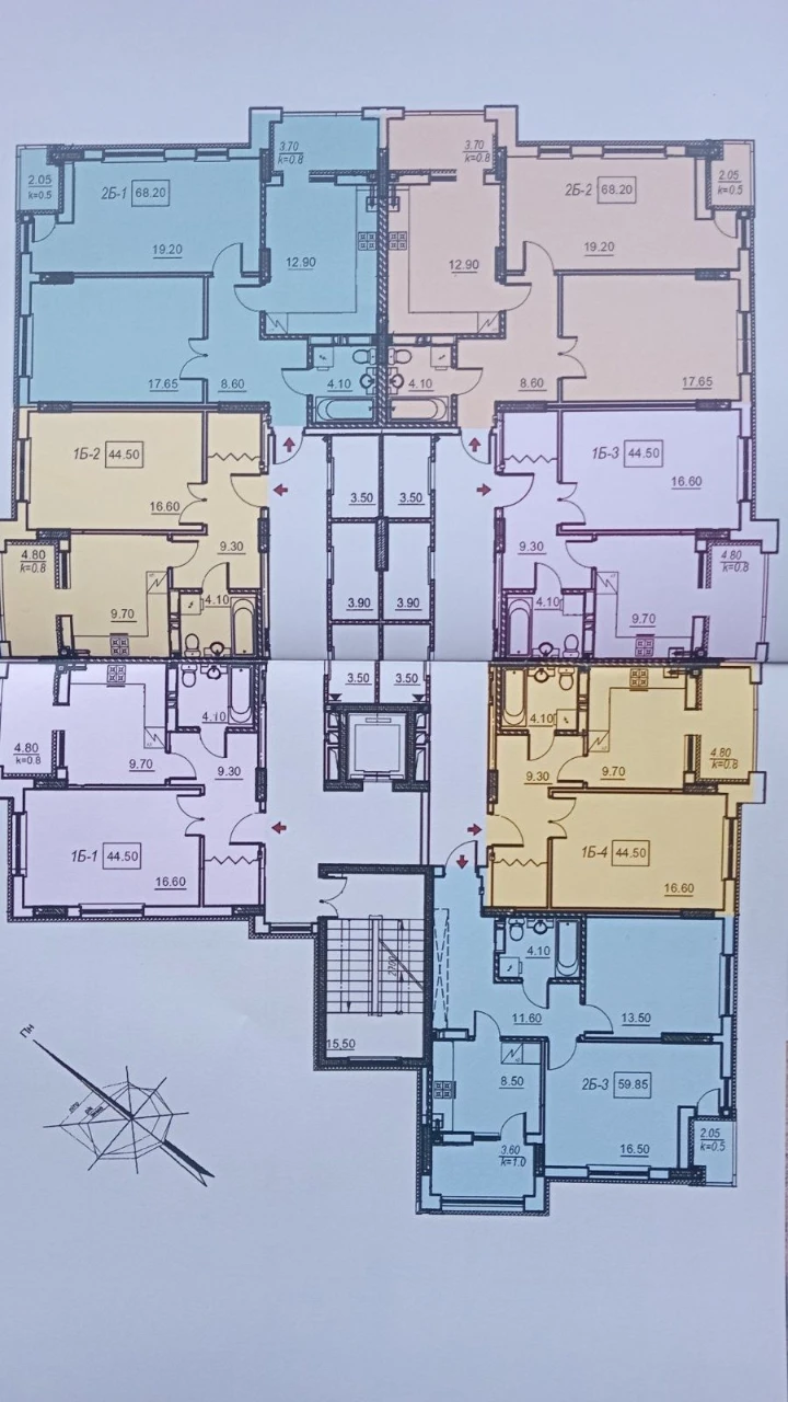 Продажа 2-комнатной квартиры, ЖК "Юрьев"