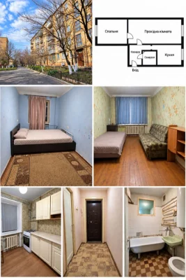 Sale of 2-room apartment at Popovychna 1, SUM-17 district, Borispil