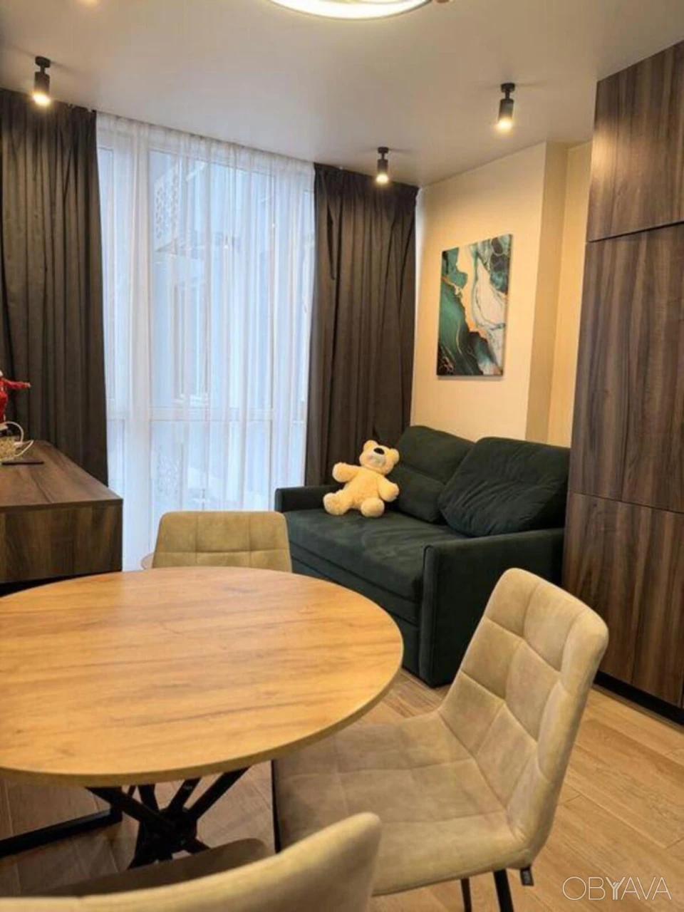 1-room apartment, 39 sq.m.