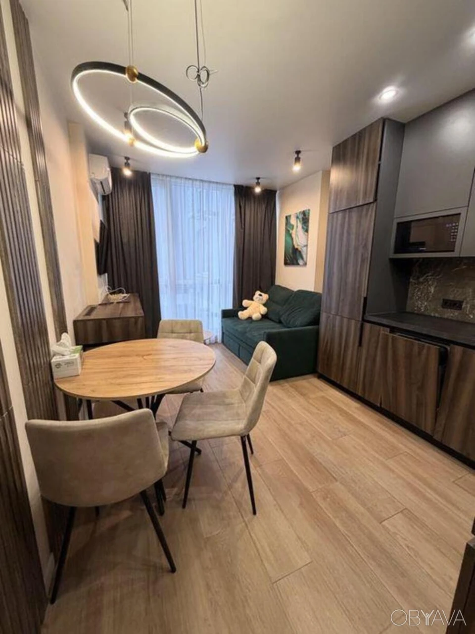 1-room apartment, 39 sq.m.