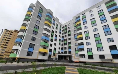1-bedroom apartment in new building, 4th floor/10th floor, gas boiler