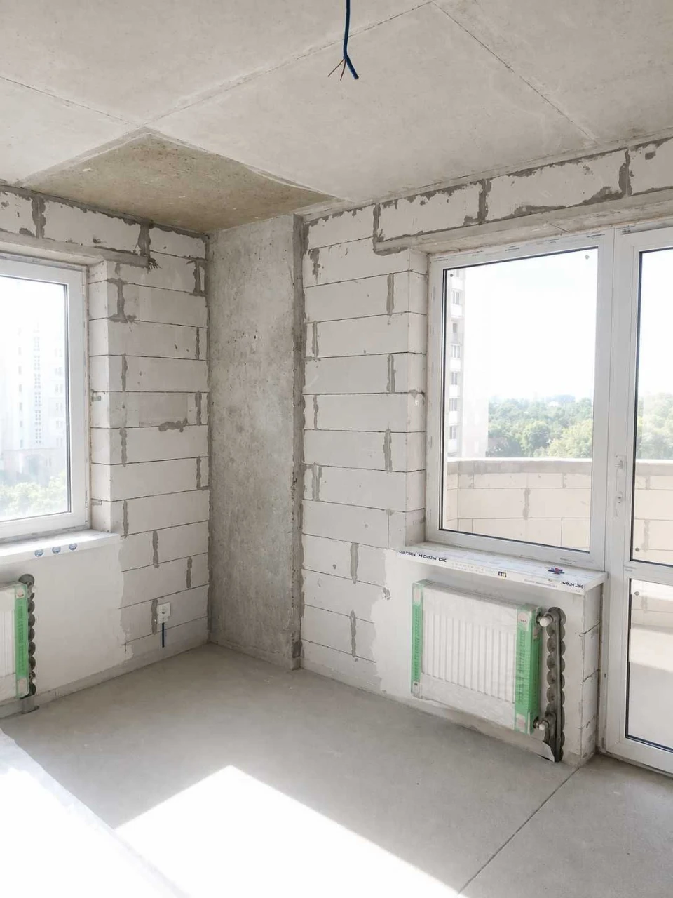 1-bedroom apartment in new building, 4th floor/10th floor, gas boiler
