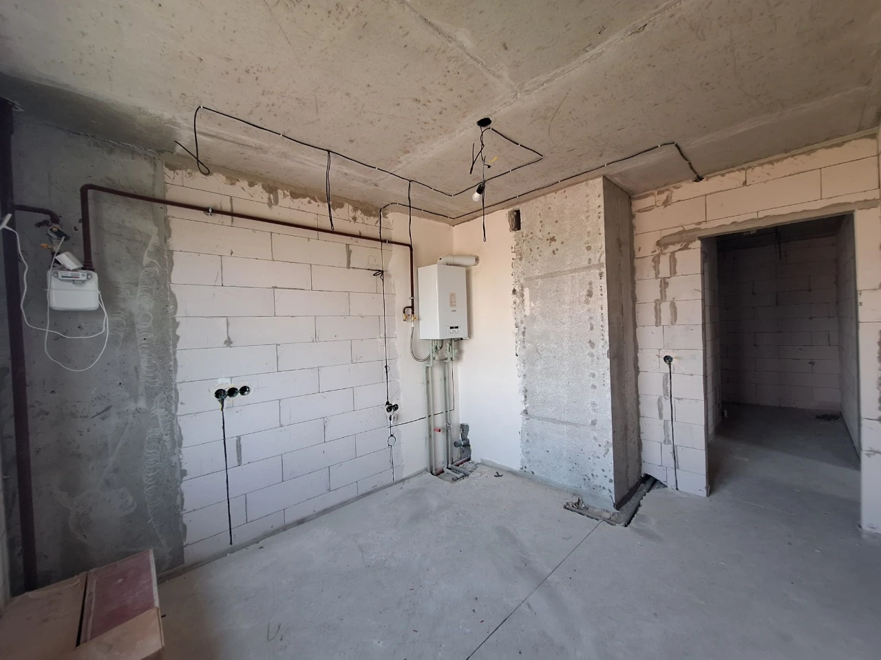 2-кімнатна квартира 60 м² з ІНДИВІДУАЛЬНИМ ГАЗОВИМ ОПАЛЕННЯМ