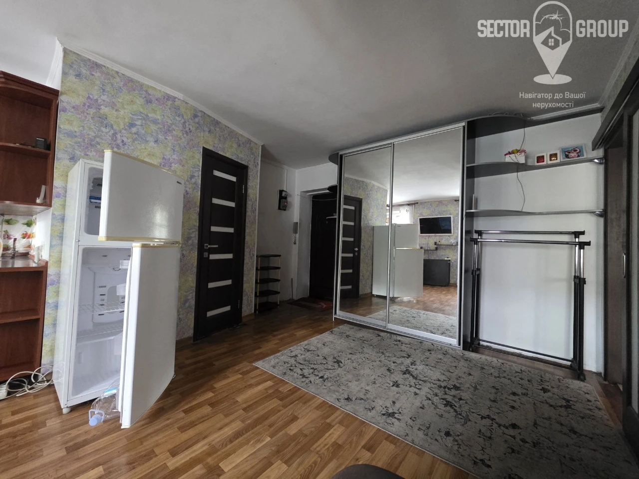 43.5 кв.м. в самому центрі міста з ремонтом.
