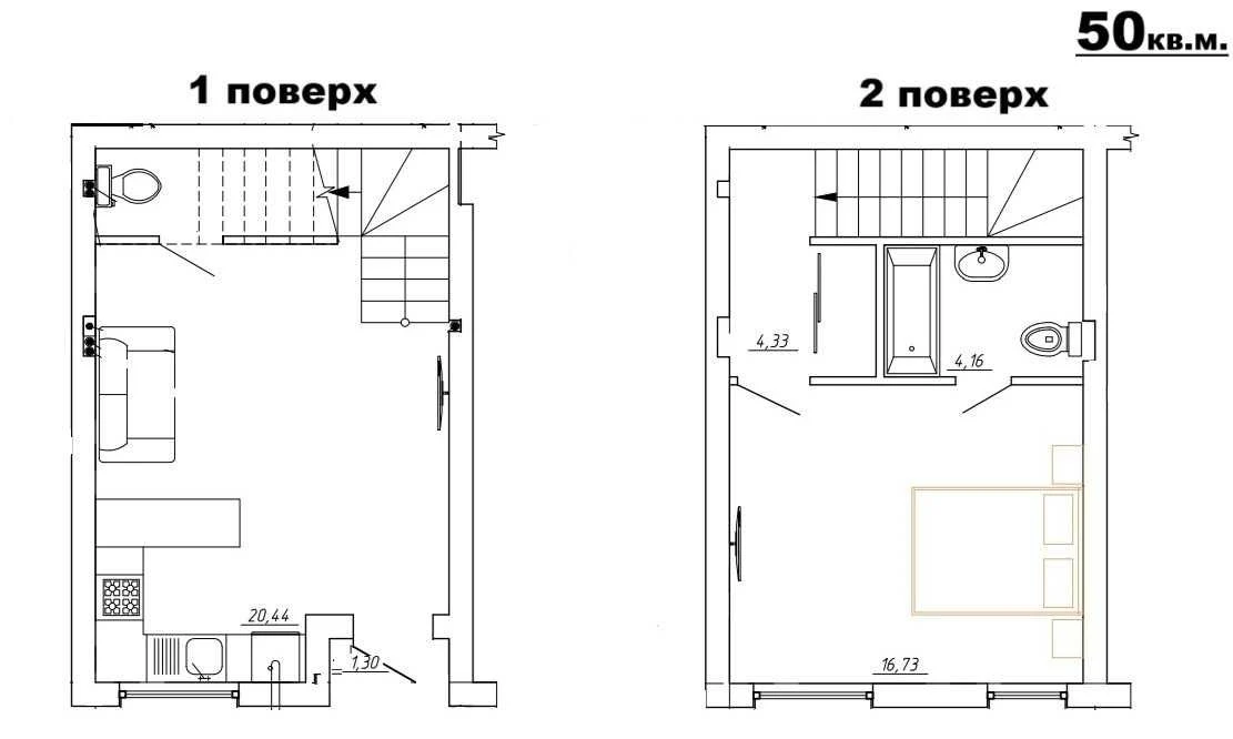 Квартира 55 кв.м. | 36700