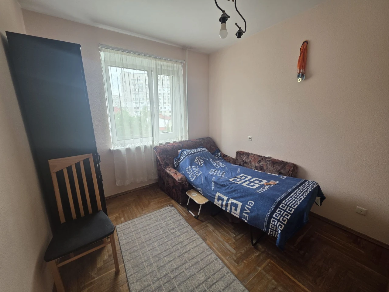 Corner, enclosed area.