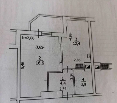 Продаж, Ваучеры, 1-квартира в НОВОСТРОЕ, 4 этаж,