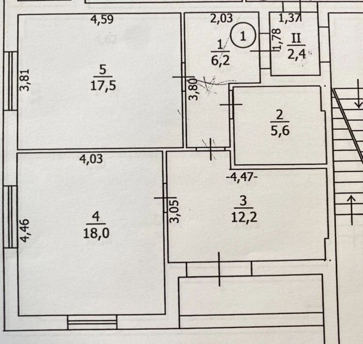 Продаж квартири 60 кв.м, 2 кімнати, Газ