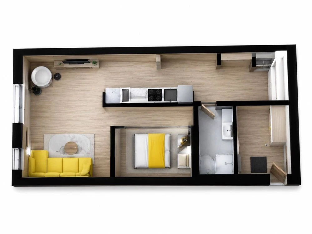 Sale of a 1-room Smart apartment ‼️Skandia Bровари Complex