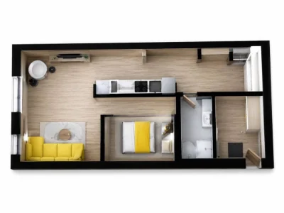 Sale of a 1-room Smart apartment ‼️Skandia Bровари Complex