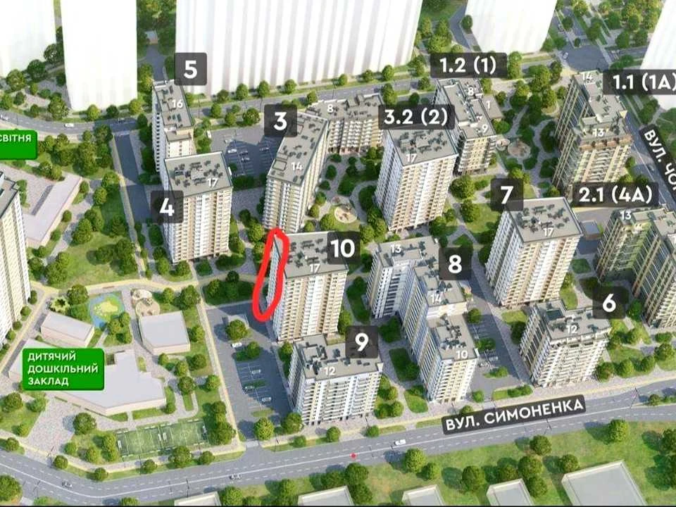 Квартира. Бровари, Василя Симоненка вул.