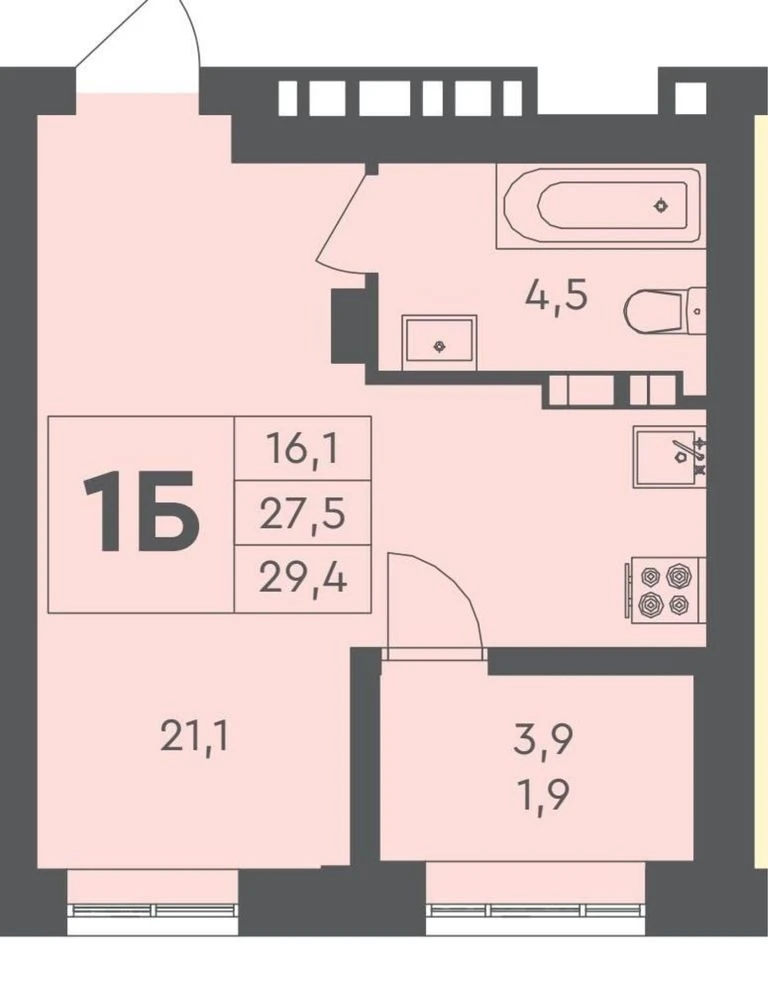 Lowest Price‼️ 30 sq m apartment in ЖК Скандія | 5th floor