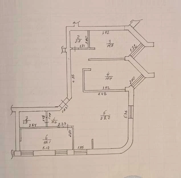 Продам  3-кім квартира 86м,вул.Ярослава Мудрого 90