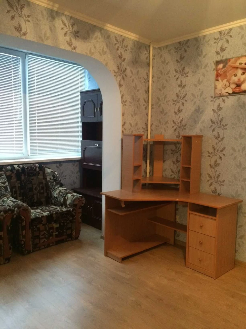 3-кімнатна квартира, район парку, вулиця Грушевського, 17Г, є газ, можливо