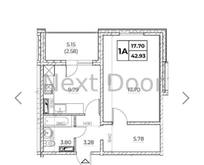 For Sale - 1-bedroom apartment | ЖК «Kyivskiy» | Brovary