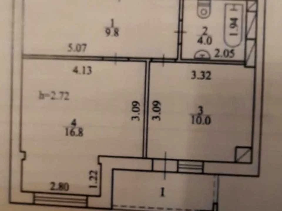 Apartment. Brovary, Heroes of Крут Street