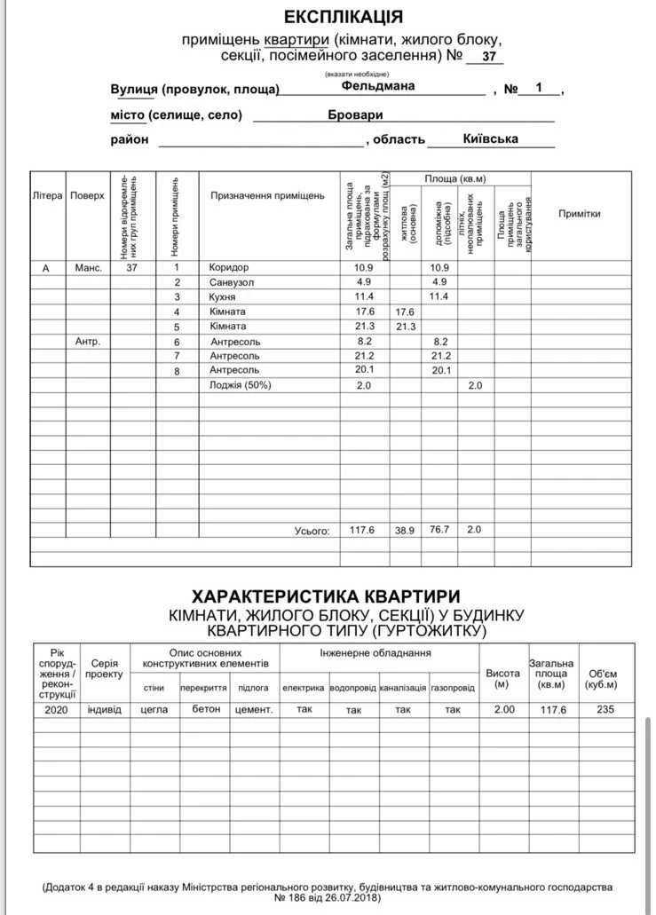 Продаж просторої 3к квартири 117 кв.м, ЖК Гранд Парк, Бровари