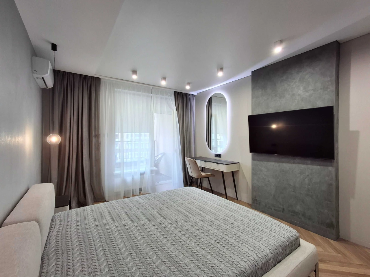 2 room apartment, 83.68/35.2/24.7 sq m, Brovary, Soborna Street, 23. Krona Park 2 residential complex. Floor 10/14.