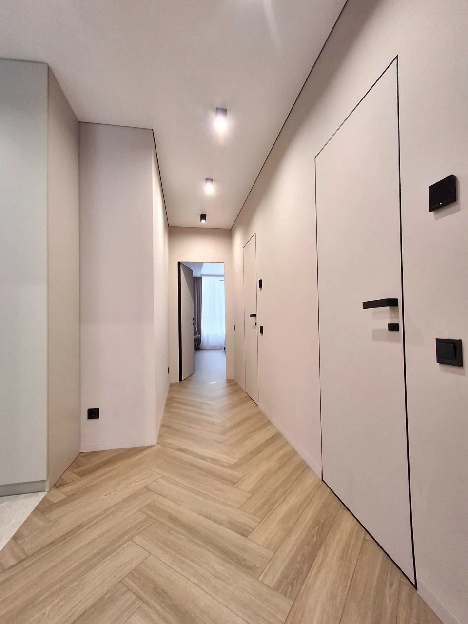 2 room apartment, 83.68/35.2/24.7 sq m, Brovary, Soborna Street, 23. Krona Park 2 residential complex. Floor 10/14.