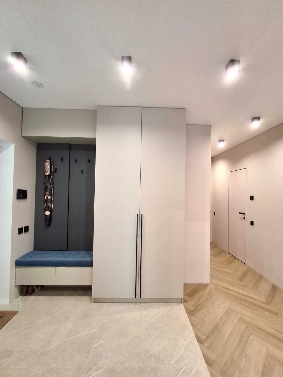 2 room apartment, 83.68/35.2/24.7 sq m, Brovary, Soborna Street, 23. Krona Park 2 residential complex. Floor 10/14.