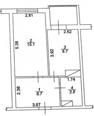Продажа 1-комнатной квартиры в Броварах, ЖК Атлант, улица Металургів, 35