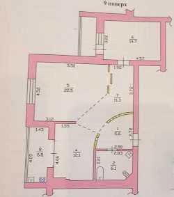 2-bedroom apartment for sale on Simon Petliura Street 21