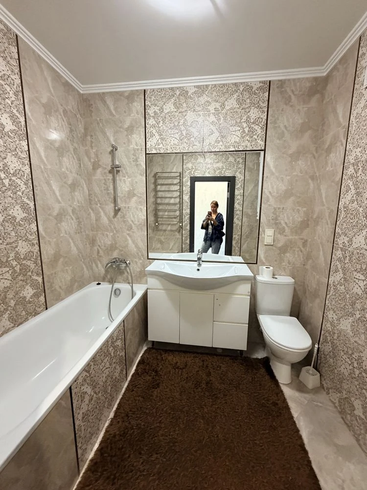For sale, a beautiful apartment with renovation in the Eden residential complex