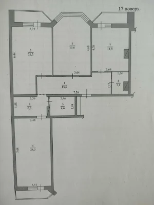 For Sale: 3-room apartment 112 sq.m. Petlury 21b, Brovary DM