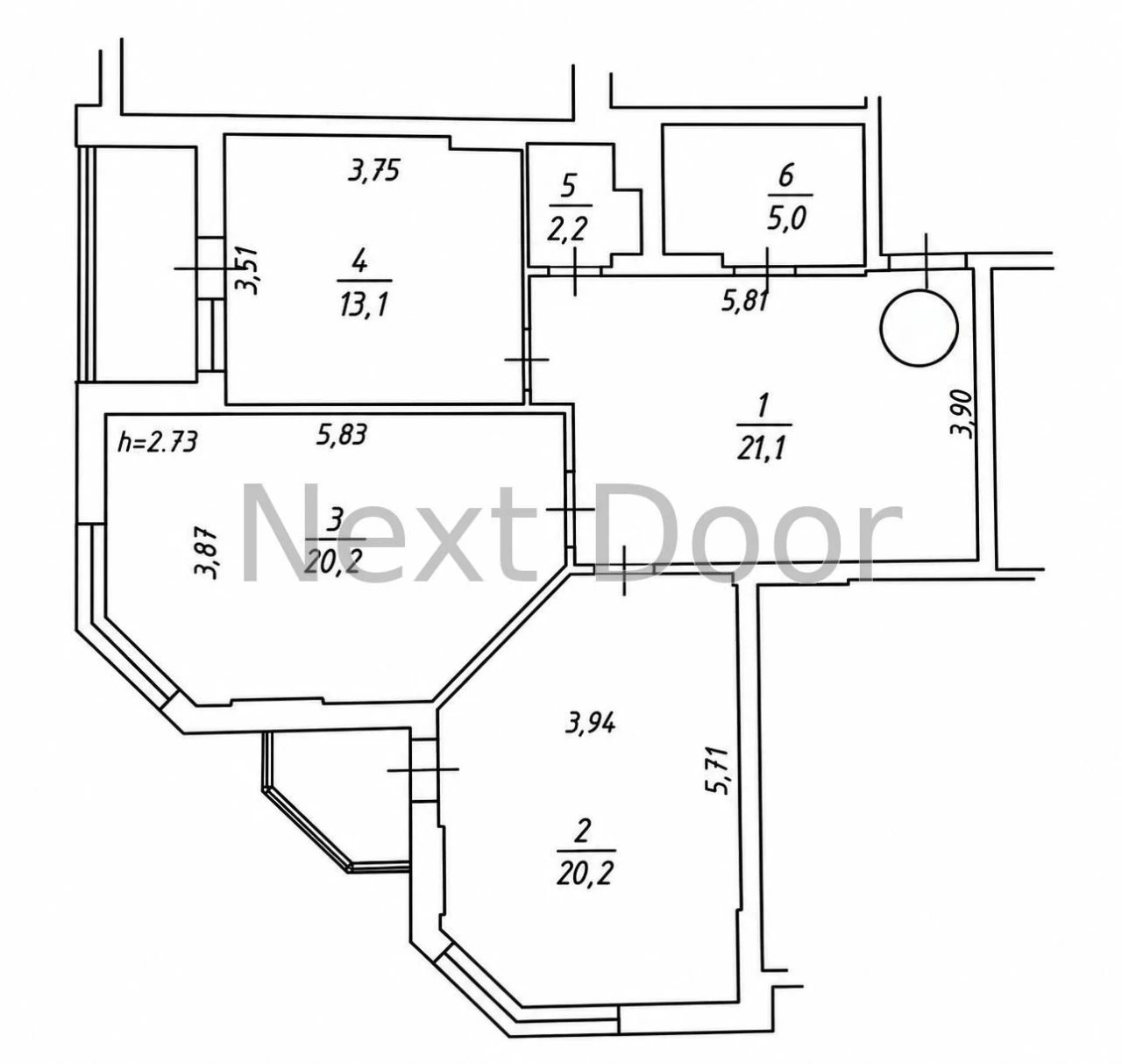 Sale of 2-room apartment, Green Quarter, Brovary, Chornovola Street 11