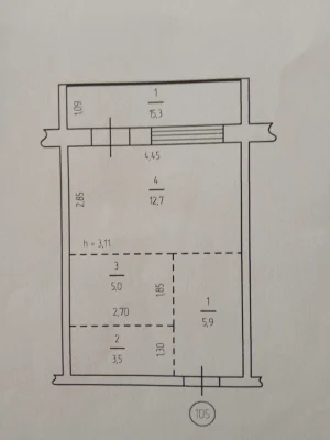 1-квартира 28 м² з ремонтом та меблями, ЖК "Жовтень", Бровары