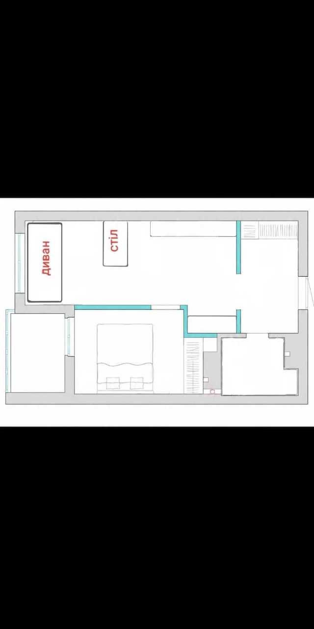 "Euro-two-room apartment" with custom renovation in a new building with generator